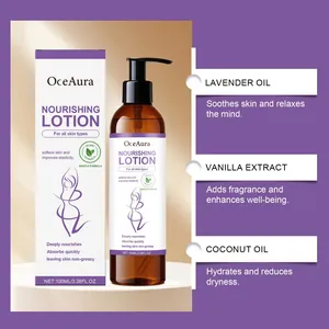 Lotion corporelle à la lavande OceAura nourrissante à la vanille et huile de coco