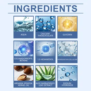 Lista detallada de ingredientes que incluye Aqua, Glicerina y Aloe Vera para el cuidado corporal