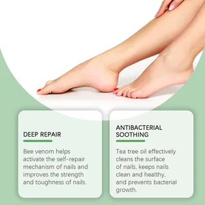 Infos zu Bienengift und Teebaumöl für die Nagelreparatur und hygienische Nagelpflege.