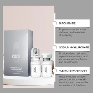 Detailed ingredient benefits of Microlift Roller brightening serum for youthful skin
