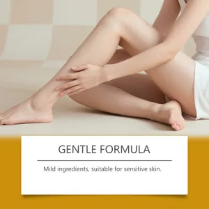 Professional close-up of smooth skin showing gentle formula for OCEAURA moisturizing body lotion