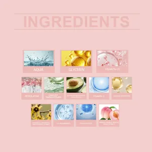 Liste détaillée des ingrédients de la crème dépilatoire douce pour le visage OCEAURA