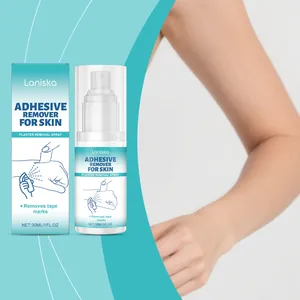 LANISKA Skin Adhesive Remover Spray Gentle Formula For Removing Medical Tape Plaster Residue Skin Cleaning Care Accessories