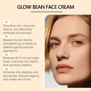 Détails des bienfaits de la crème Glow Bean pour la réparation et la fermeté de peau