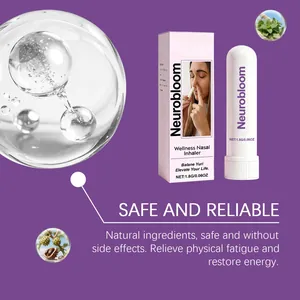 Neurobloom wellness neusinhalator voor verfrissende lichaamsverzorging en herstel