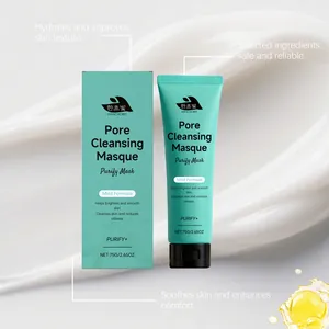Detailed view of HANCHOBIT Salicylic Acid Pore Cleansing Clay Mask texture and packaging