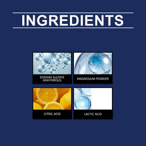 Ingredients detail of water purification powder with citric acid for aquarium care