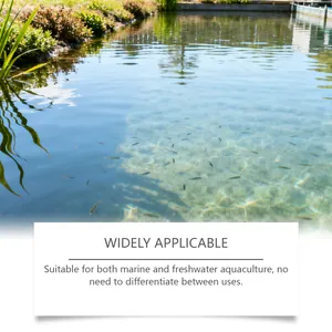 Water clarifying powder for clear pond and aquarium water purification