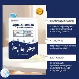 YEGBONG Aqua-Guardian clarification powder with magnesium and citric acid for fish tanks