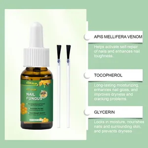 Professionelle Nagelpilz-Behandlung mit Bienengift, Tocopherol und Glycerin Inhaltsstoffen