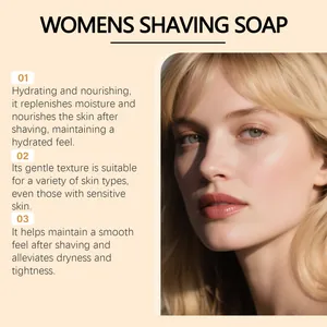 Nourishing and hydrating womens shaving soap features for sensitive skin types