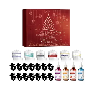 Calendario de Adviento de belleza EELHOE de 24 días con sueros y cremas faciales
