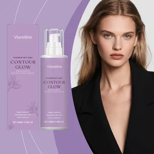 Viareline Hyaluron Τονωτική Λοσιόν Προσώπου Contour Glow 100ml με κομψή παρουσίαση μοντέλου