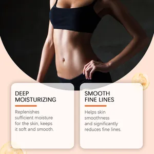 Crème corporelle hydratante intense pour une peau lisse et une réduction des ridules