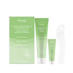 Set depilazione viso Hoygi con gel lenitivo e spatola per una cura delicata