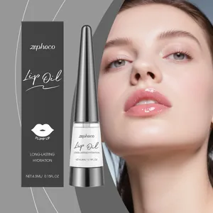 Olio nutriente per labbra Zephoco per labbra lucide, piene e idratazione duratura.