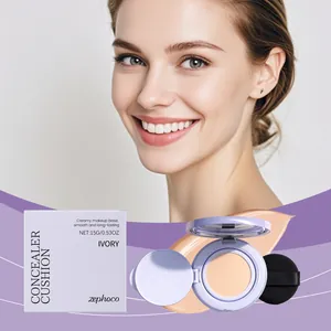 Cushion Correttore Avorio Lunga Durata Finitura Opaca Fondotinta Idratante Make-up Viso Impeccabile Con Piumino da Donna