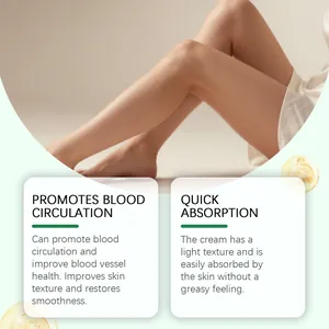 Détails des bienfaits de la crème jambes : favorise la circulation et s'absorbe vite