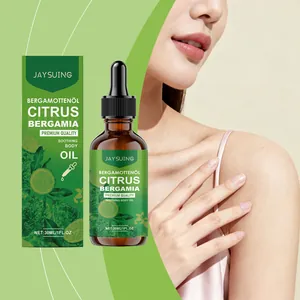 Aceite Esencial para el Cuidado del Cuerpo de Bergamota Hidratante Calmante Esencia de Planta Aceite de Masaje para el Cuidado de la Piel Aromaterapia Uso Diario Adultos