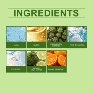 Lista detallada de ingredientes naturales para aceite corporal hidratante con plantas