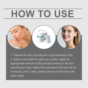 Guide détaillé étape par étape sur l'utilisation du masque nasal Hoygi pour des pores nets.