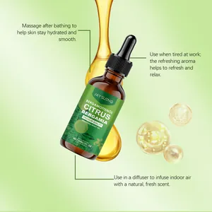 Aceite corporal hidratante JAYSUING Citrus Bergamia para masajes y aromaterapia