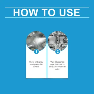 Guide d'utilisation du nettoyant robinet pour éliminer les taches d'eau