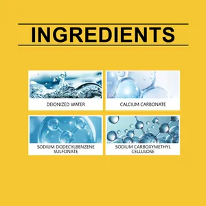 Lista detallada de ingredientes para el kit de cuidado de arañazos para coches
