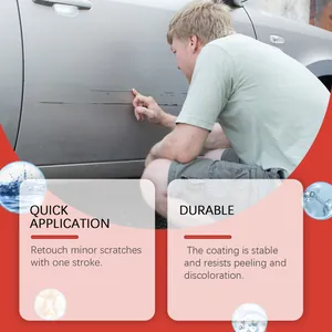 Details zur Autokratzer-Reparatur mit Textbeschreibung zur langlebigen Beschichtung