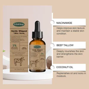 WoodSleep Tallow Face Serum with 3% Niacinamide for deep skin nourishment and repair