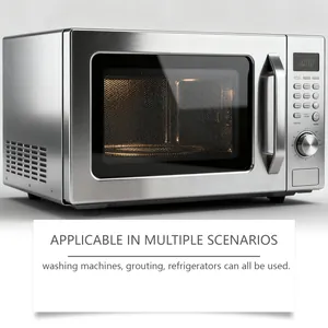 Détail du scénario d'utilisation du gel de nettoyage sur l'acier inox