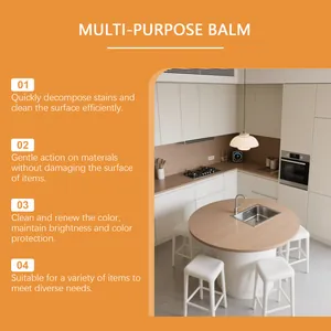 Baume nettoyant multi-usage pour l'élimination des taches et le renouveau des couleurs