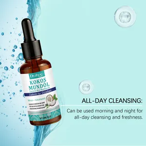 Oralhoe Kokos-Minz-Mundspülung 30ml Flasche für ganztägige Reinigung und Frische