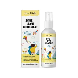 Jue Fish 100ml spray nettoyant pour gribouillis muraux, enlève les taches de feutre