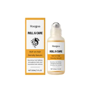HOEGOA Roll-on Hair Density Serum for professional scalp nourishment and hair volume