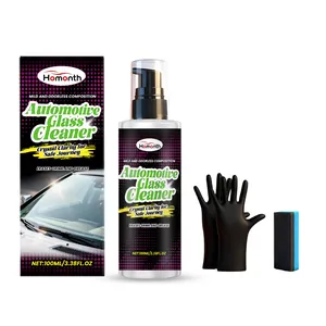 Kit nettoyant pour vitres de voiture Homonth 100 ml pour un pare-brise cristallin