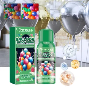 Professional Dowmoo balloon shiny spray with green packaging for high gloss surface finish