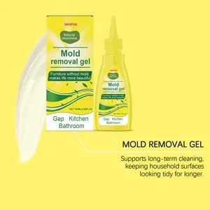 Gel professionnel anti-moisissure pour cuisine et salle de bain montrant les détails