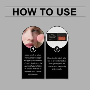 Tutoriel étape par étape pour appliquer le fard à joues mat Zephoco pour l'éclat