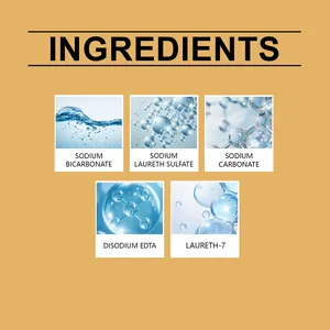 Détail des ingrédients chimiques de la poudre de nettoyage des graisses de cuisine