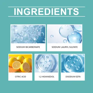 Lista detallada de ingredientes para pastillas de limpieza con ácido cítrico y bicarbonato de sodio