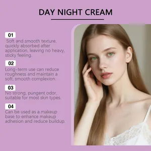 Détail de la crème jour et nuit HOYGI pour une hydratation profonde et une peau lisse.