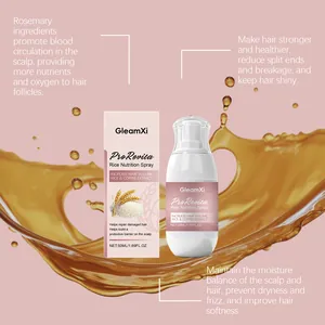 GleamXi ProRevita Rice Nutrition Spray for hair volumizing and scalp care detail view