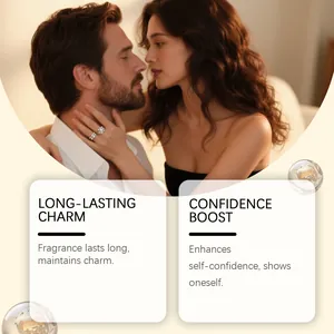 Détail du parfum vanille longue durée pour renforcer le charme et la confiance en soi.