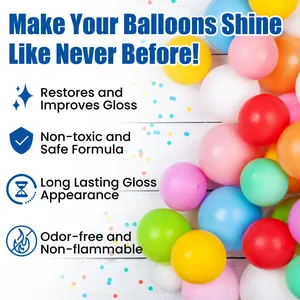 Détails du spray pour ballons redonnant de l'éclat et un fini brillant