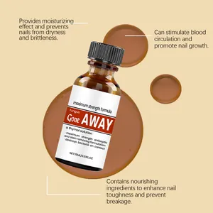 Detailed view of nourishing nail treatment oil with moisturizing ingredients for nail care
