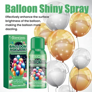 Dowmoo Balloon Shiny Spray effectively enhances balloon surface brightness and gloss