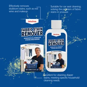 Détachant Jakehoe pour tissus et sièges auto, élimine efficacement les taches tenaces.