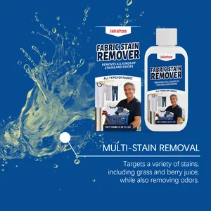 Détachant textile Jakehoe 100ml pour taches tenaces et odeurs sur tous tissus.