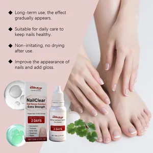 Nagelpflegelösung für gesunde, glänzende Nägel, 15-ml-Flasche und Schachtel-Detail